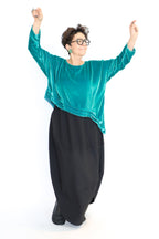 Krista Larson Basic Detail Velvet Shirt | ATELIER957