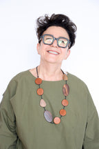 Sarah Cavender Double Circle Fine Mesh Earrings | ATELIER957