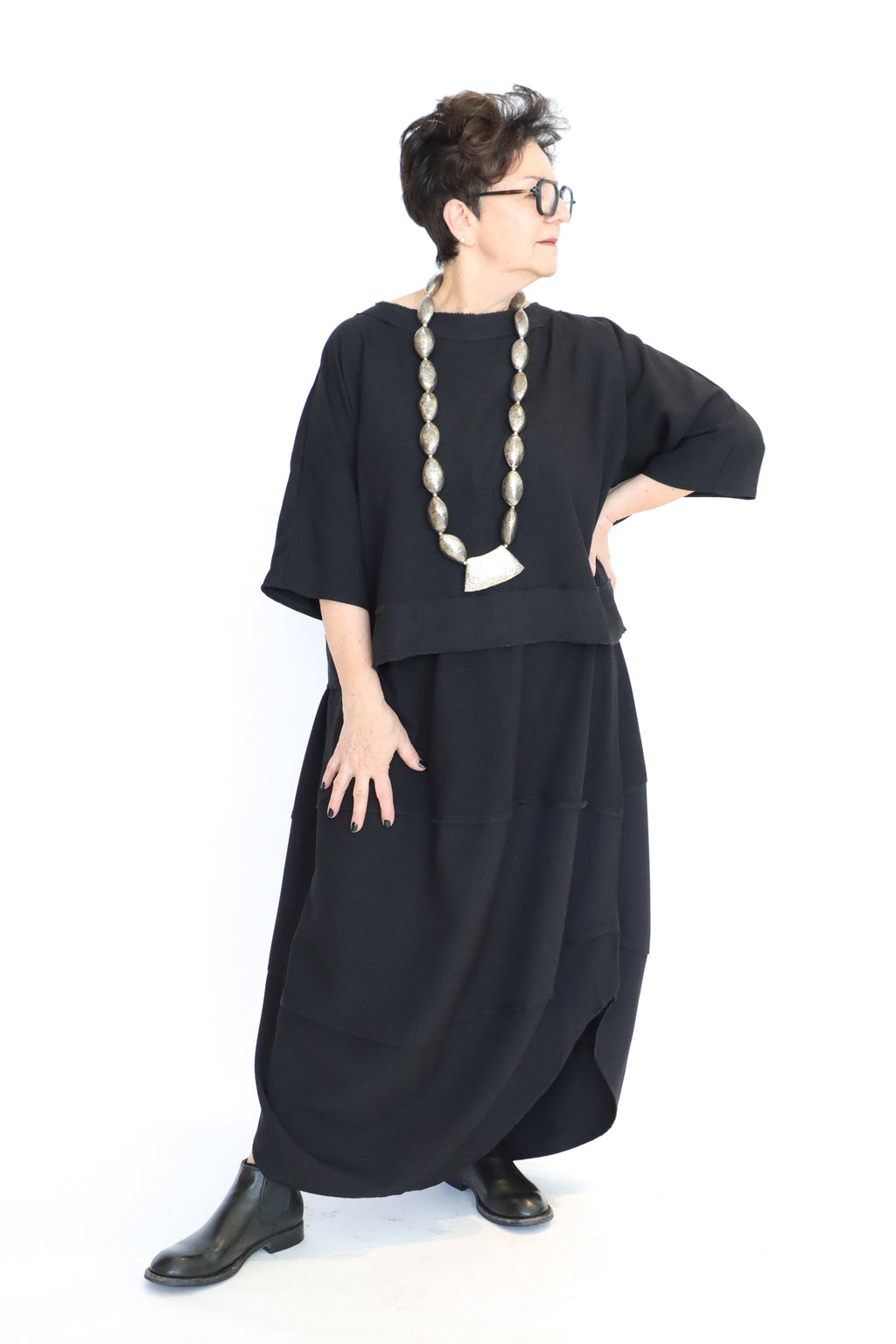 Sally Bass Silver Nepalese Beads Necklace | ATELIER957