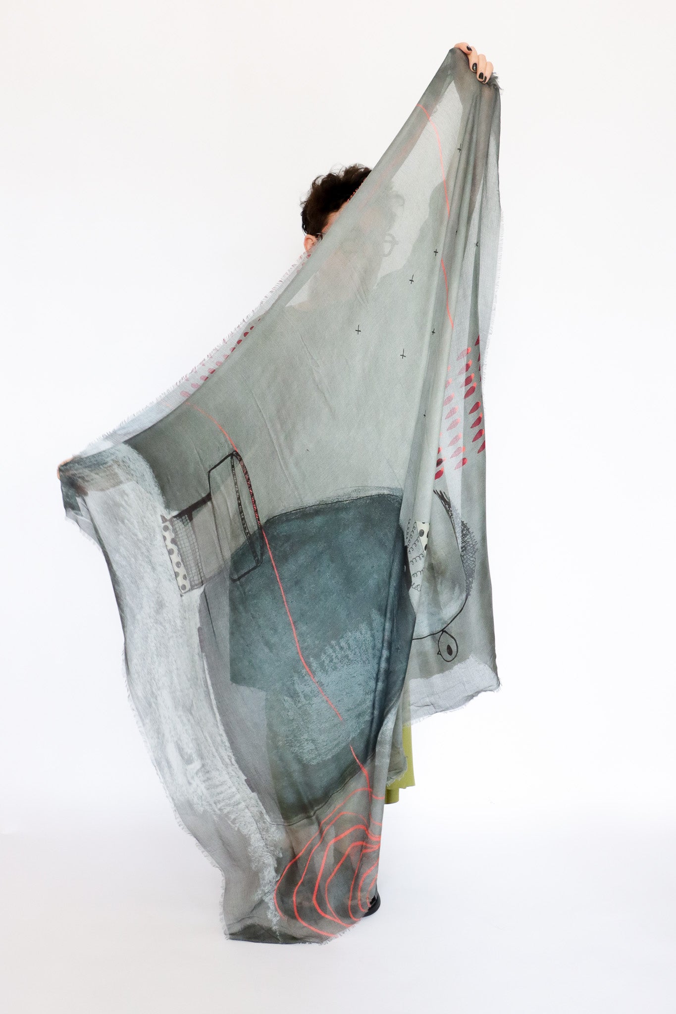 Isabelle Gougenheim Design Scarves (5 Colors)