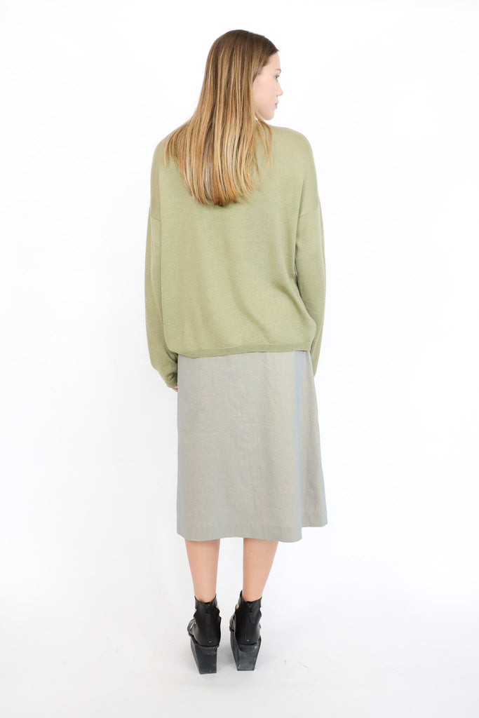 Touch Me by Olena Kovalenko Olive Sweater | ATELIER957