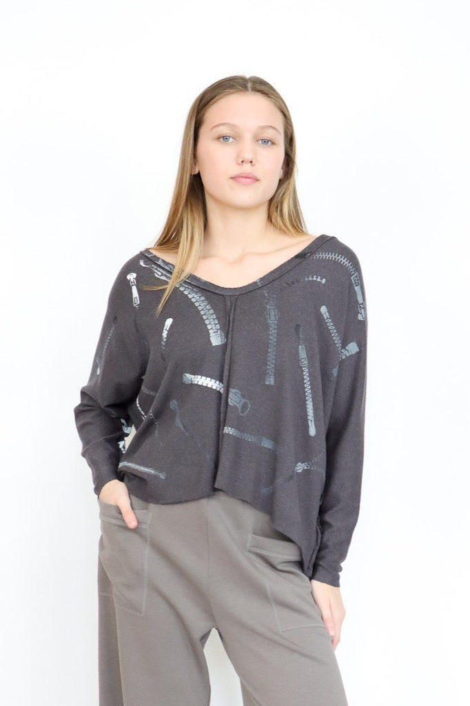 Paper Temples Vanya Print Top | ATELIER957