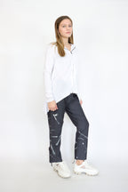 Paper Temples Print Kick Pant | ATELIER957