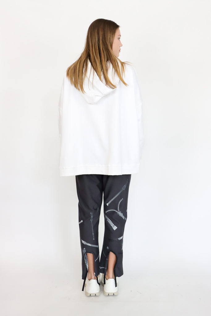 Paper Temples Pocket Print Hoodie (2 Colors) | ATELIER957