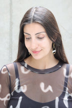 Mya Lambrecht Teardrop Hoop Earrings | ATELIER957