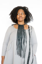 Caboclo Bad Leather Fringe Necklace | ATELIER957