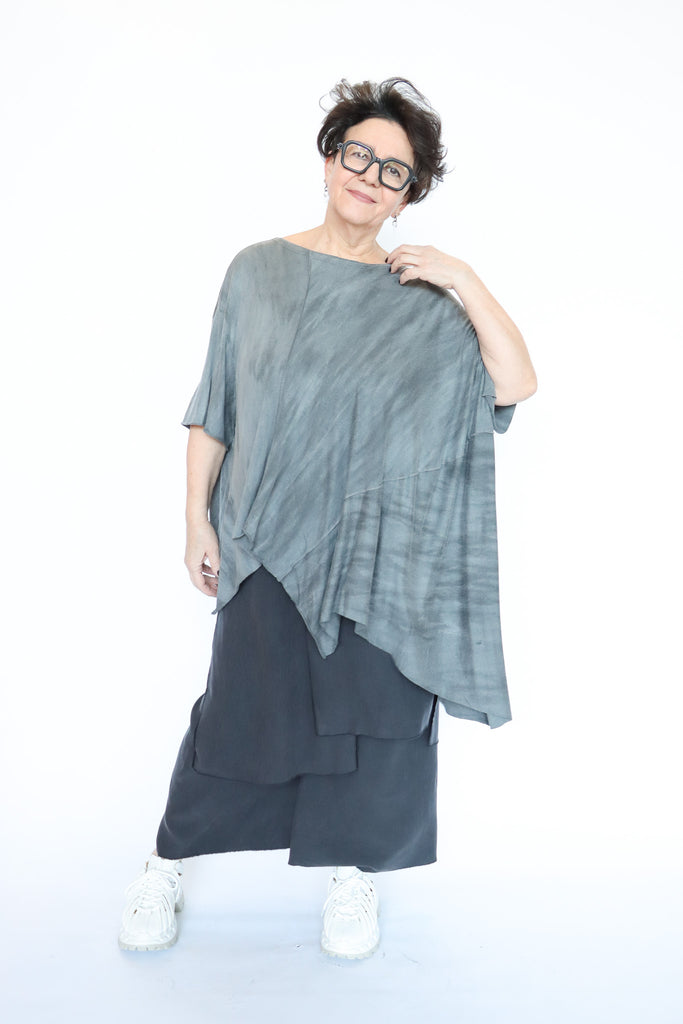 LOYKO Grey Asymmetry Top | ATELIER957