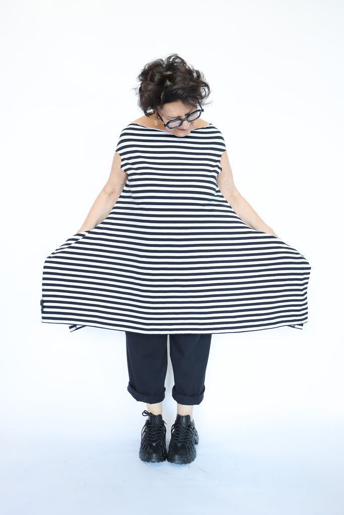  PLUSLAVIE PLÜ Striped Bat Top | ATELIER957