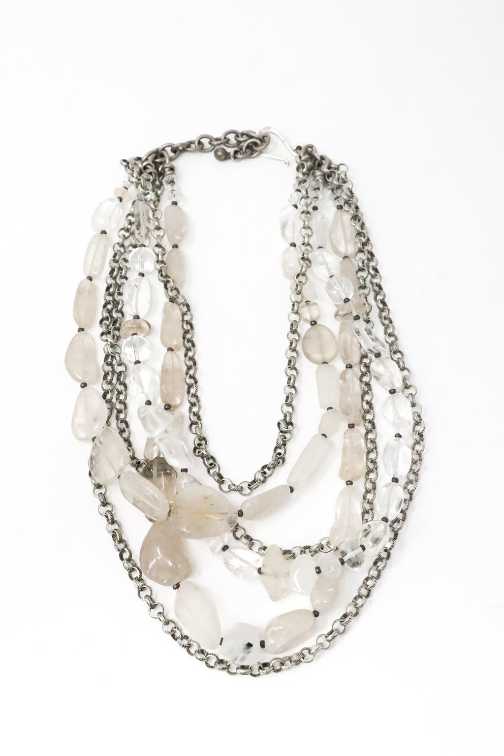 Mya Lambrecht Multi Crystal Necklace