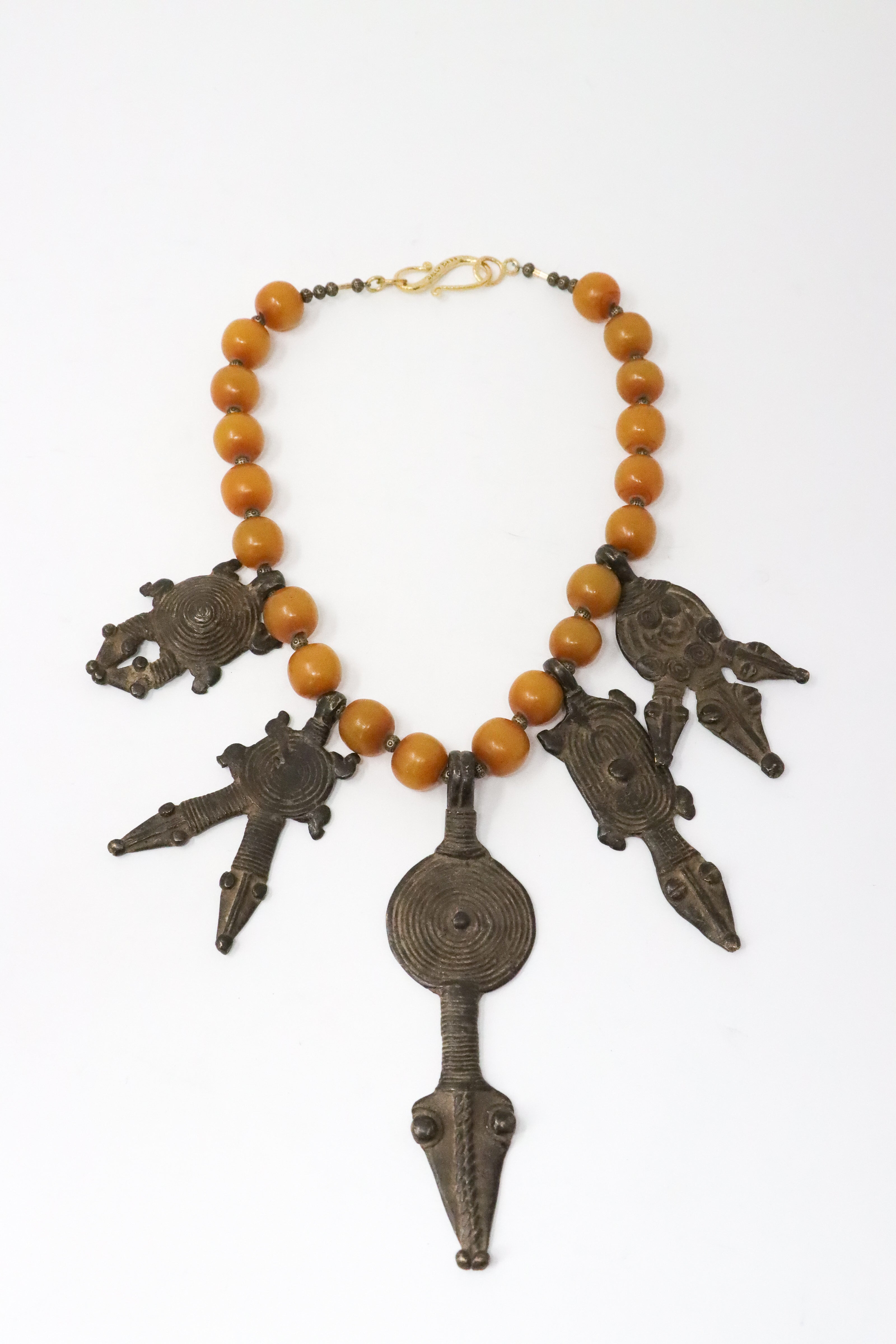 Sally Bass Amber Necklace