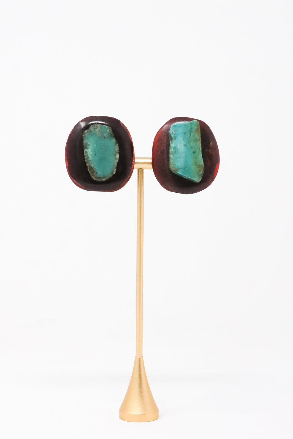 Sally Bass Horn Clip-On Earrings
