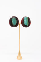 Sally Bass Horn Clip-On Earrings