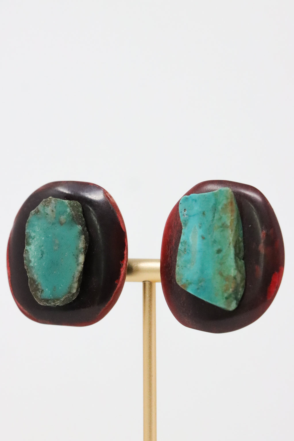Sally Bass Horn Clip-On Earrings