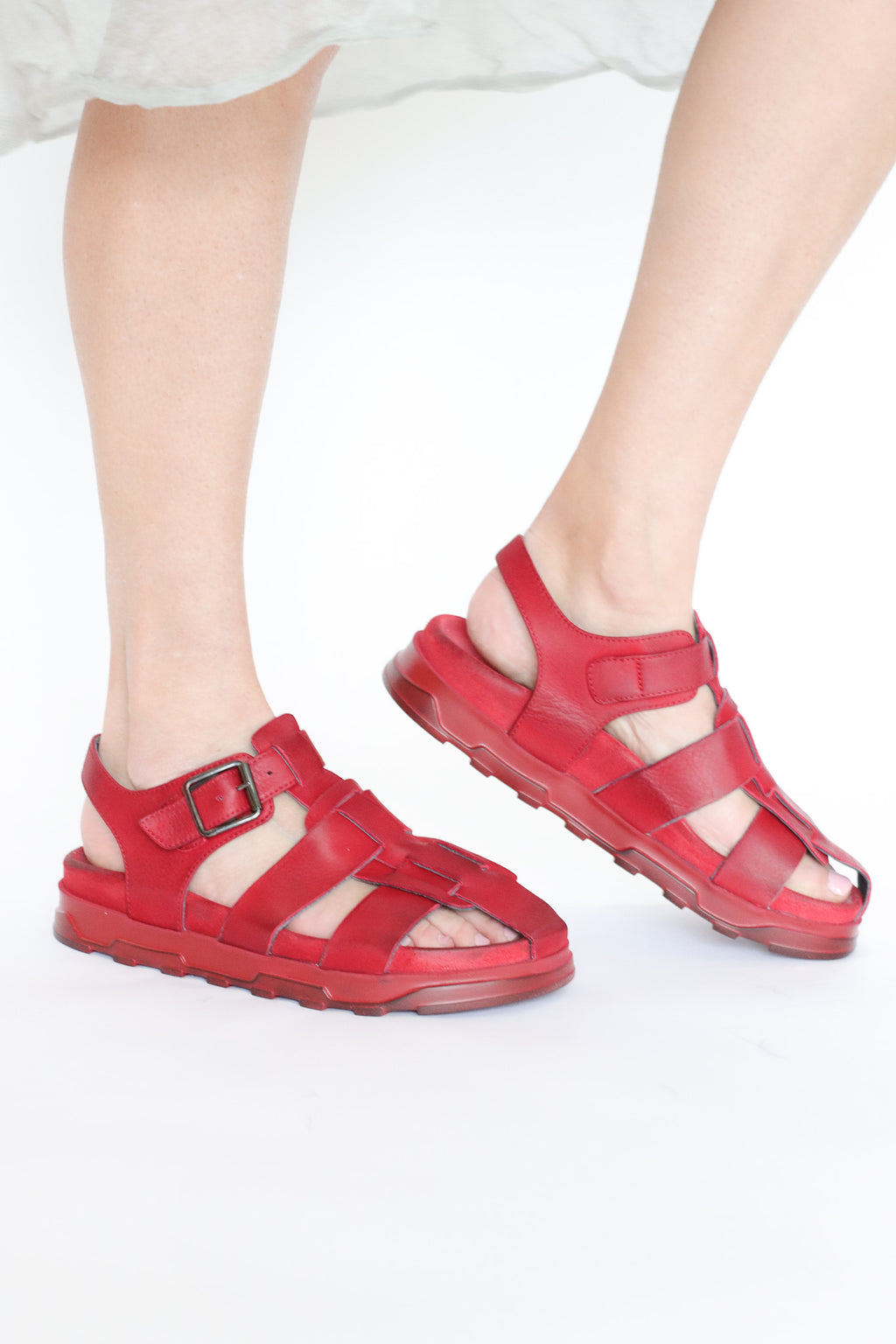 LOFINA Gas Rosso Sandals | ATELIER957