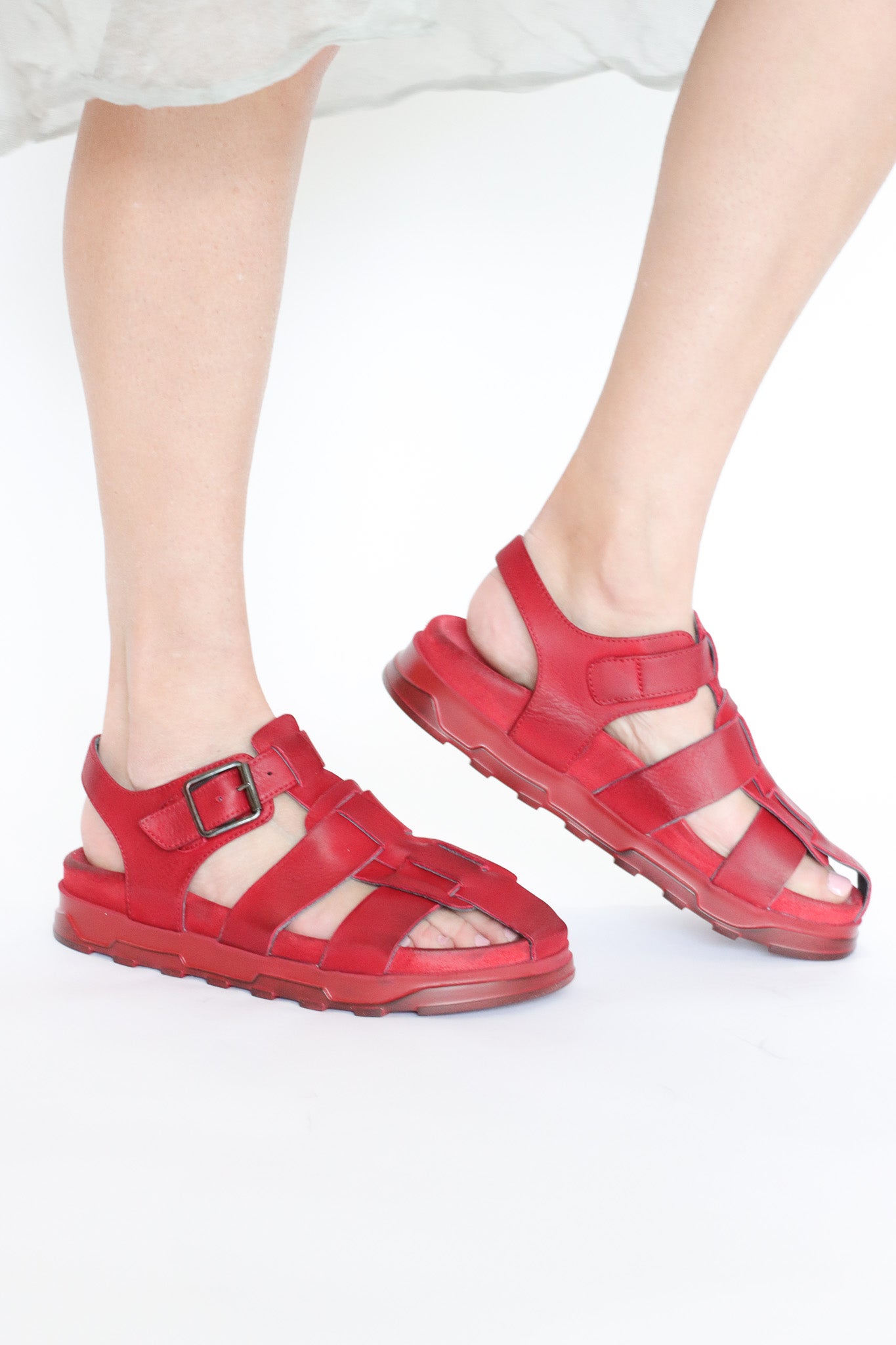 LOFINA Gas Rosso Sandals | ATELIER957