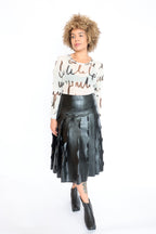 AVIU Eco Leather Skirt | ATELIER957