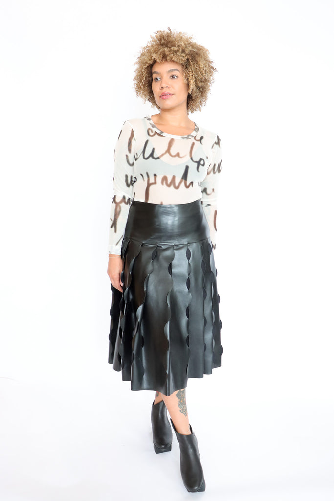 AVIU Eco Leather Skirt | ATELIER957