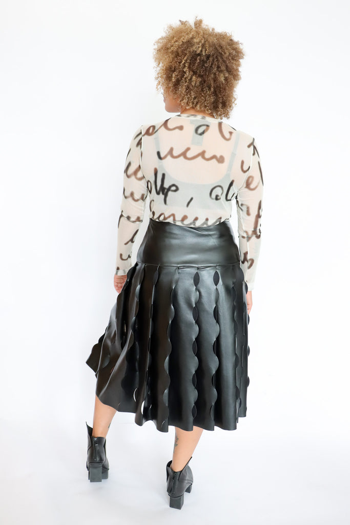 AVIU Eco Leather Skirt | ATELIER957