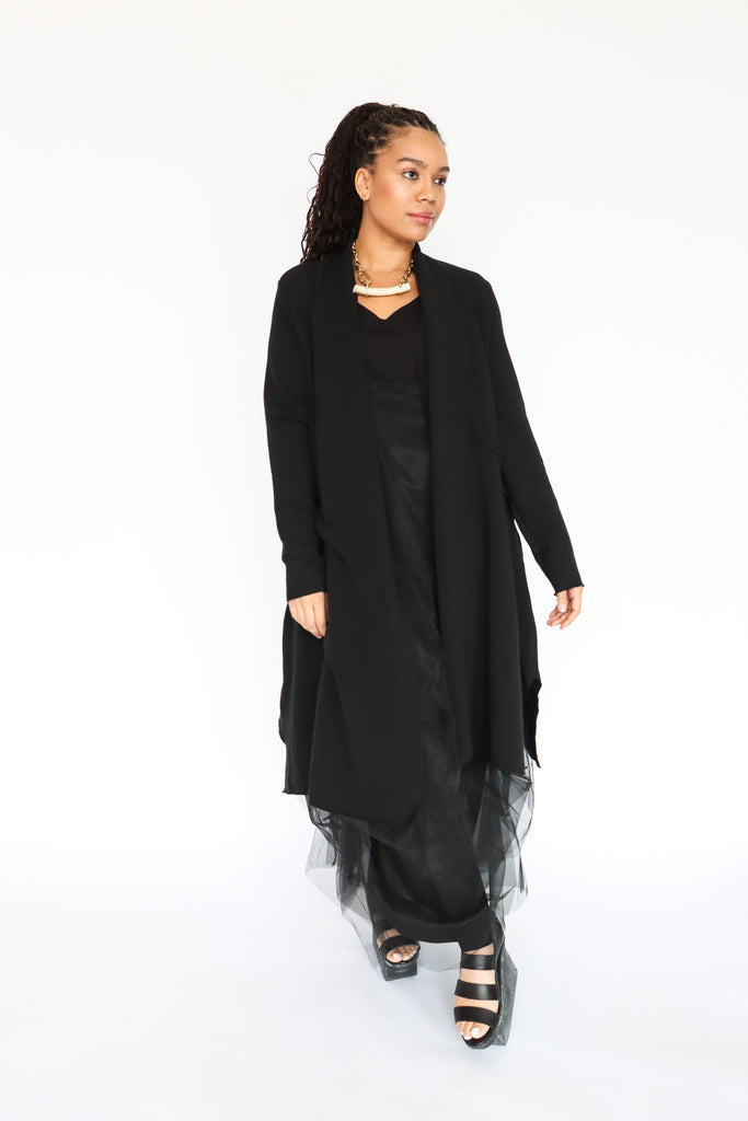 LUUKAA Pleated Cardigan | ATELIER957