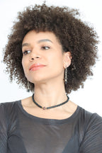 Mya Lambrecht Onyx Teardrop Earrings | ATELIER957