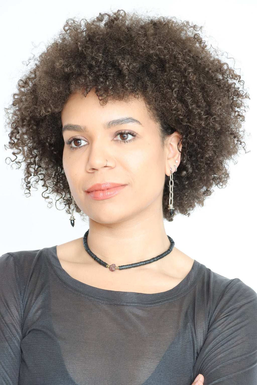 Mya Lambrecht Onyx Teardrop Earrings | ATELIER957