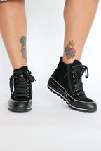 Candice Cooper Velvet Janis Sneakers | ATELIER957