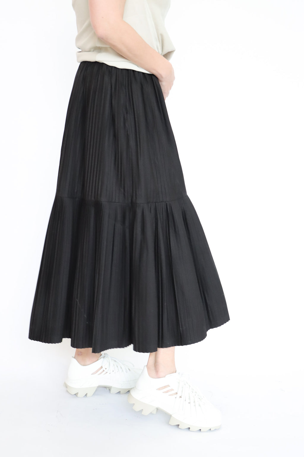 mer mer SK-01 Pleat Skirt | ATELIER957