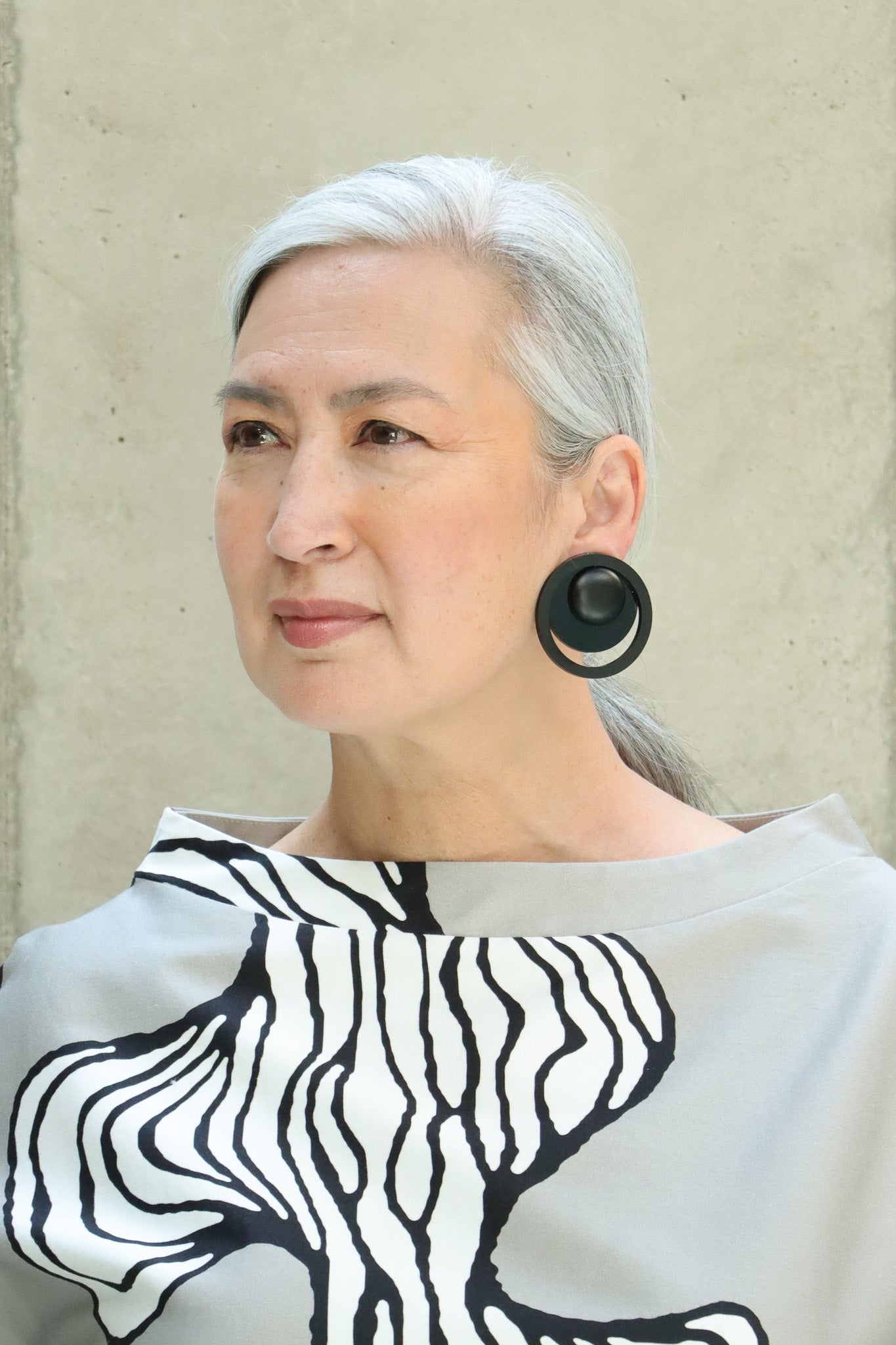 Michaela Malin Saturn Clip-On Earrings (3 Colors) | ATELIER957