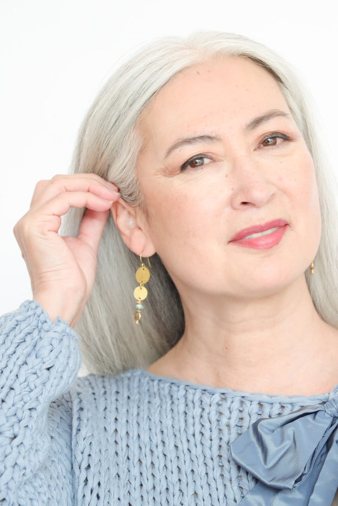 Mya Lambrecht Disk Earrings | ATELIER957