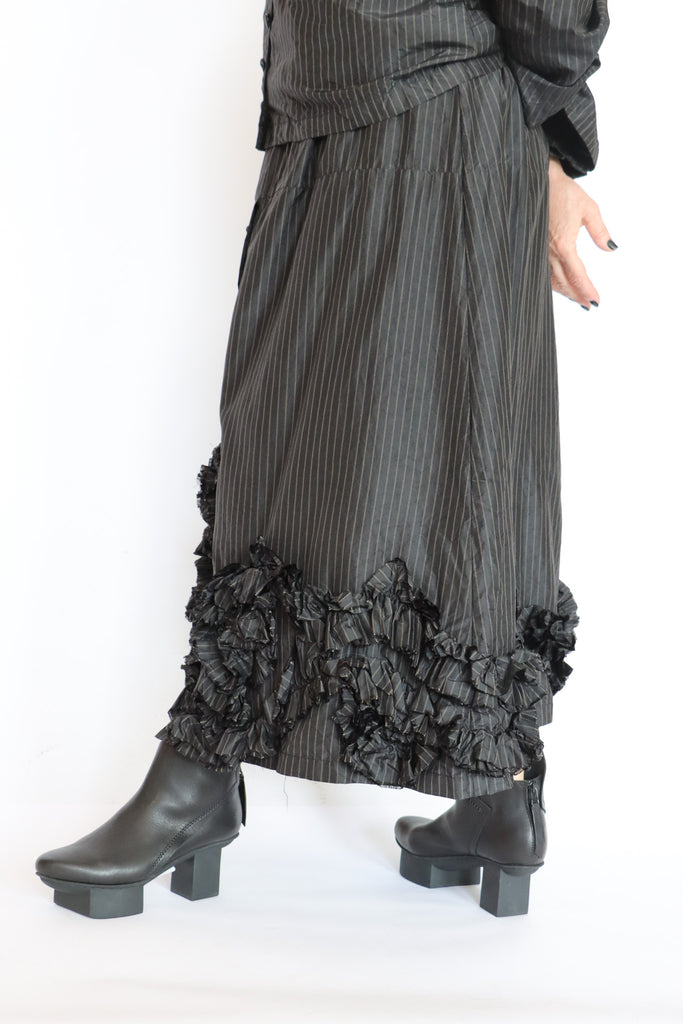 Krista Larson Black Coquette Skirt | ATELIER957