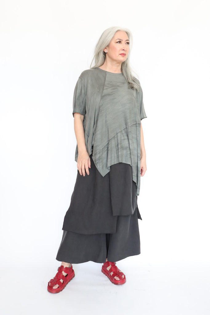 LOYKO Grey Asymmetry Top | ATELIER957