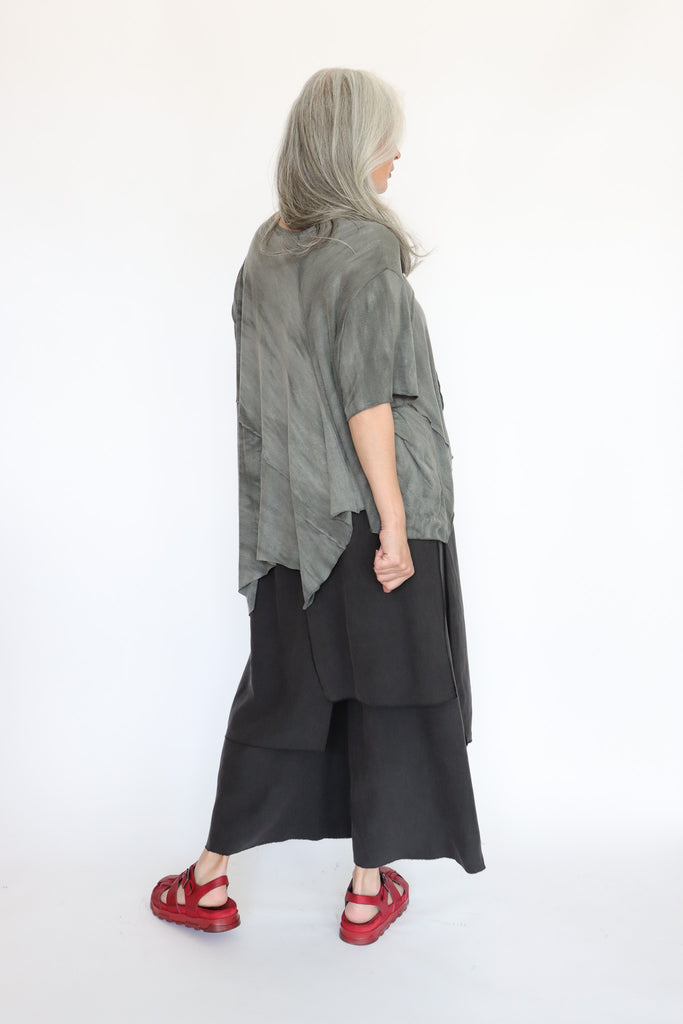 LOYKO Grey Asymmetry Top | ATELIER957