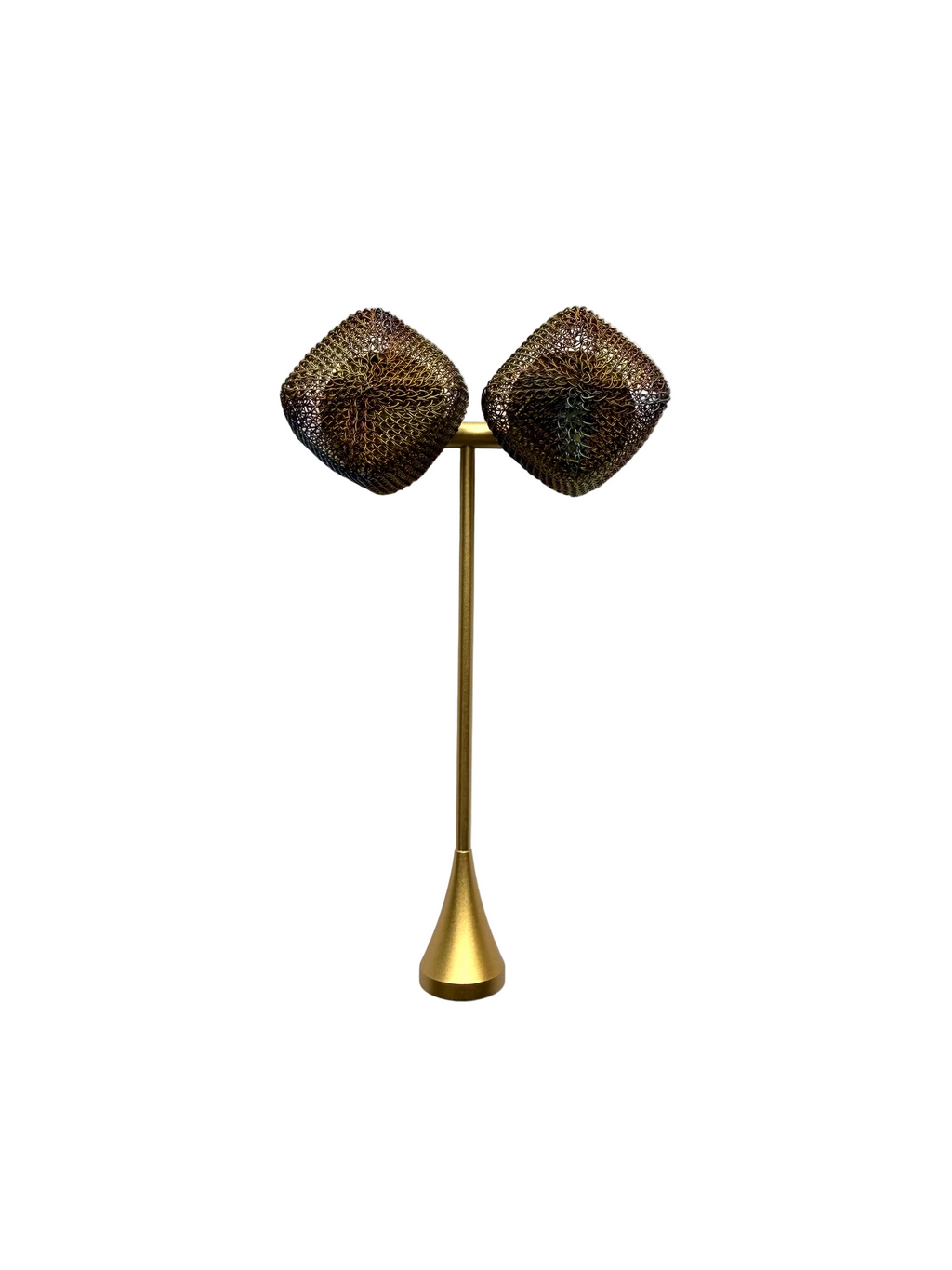 Sally Bass Vintage Cubed Clip-On | ATELIER957
