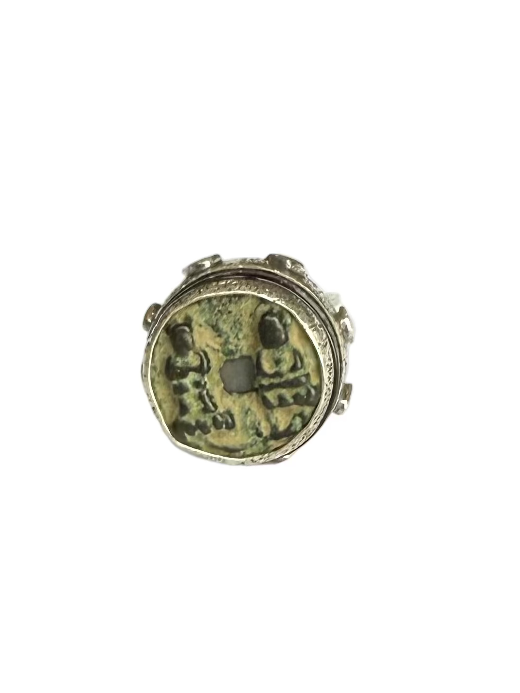 Sally Bass Antique Coin Ring