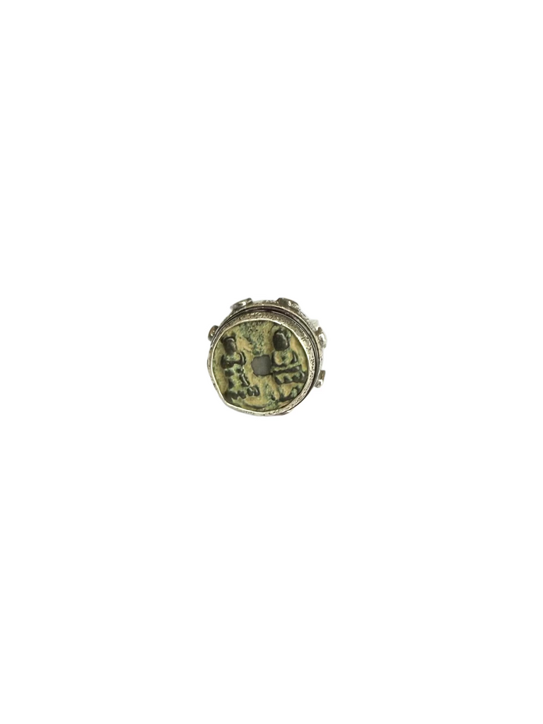 Sally Bass Antique Coin Ring