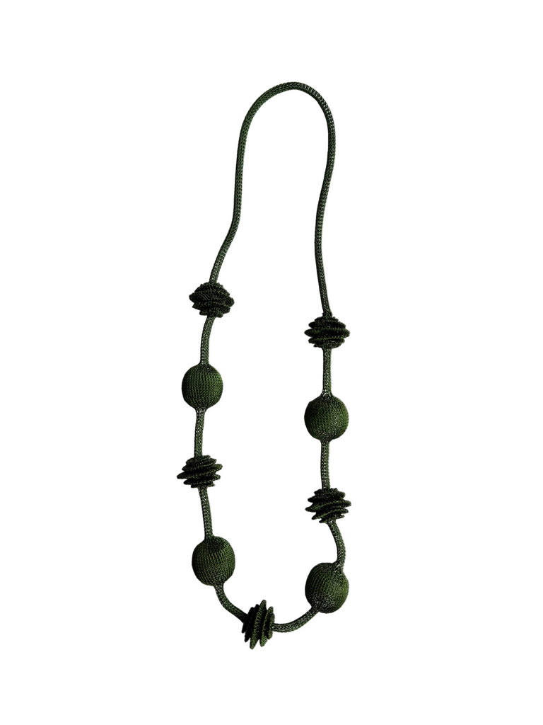 Sally Bass Crocheted Metal Necklace (2 Colors) | ATELIER957