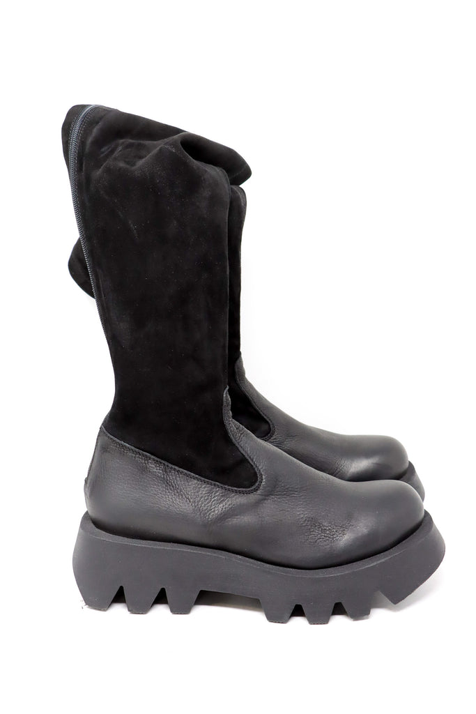 LOFINA Nero Knee High Boots | ATELIER957