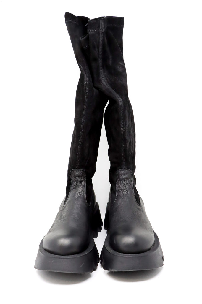 LOFINA Nero Knee High Boots | ATELIER957