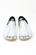 koryavy_dub Aged Silver Goatskin Clogs | ATELIER957