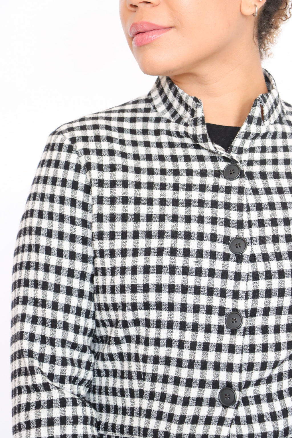 Pal Offner Checked Peplum Jacket | ATELIER957