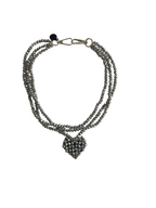 PLUSLAVIE PLÜ Silver A Heart Chain | ATELIER957