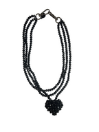 PLUSLAVIE PLÜ Black A Heart Chain | ATELIER957