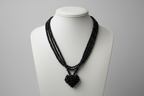 PLUSLAVIE PLÜ Black A Heart Chain | ATELIER957