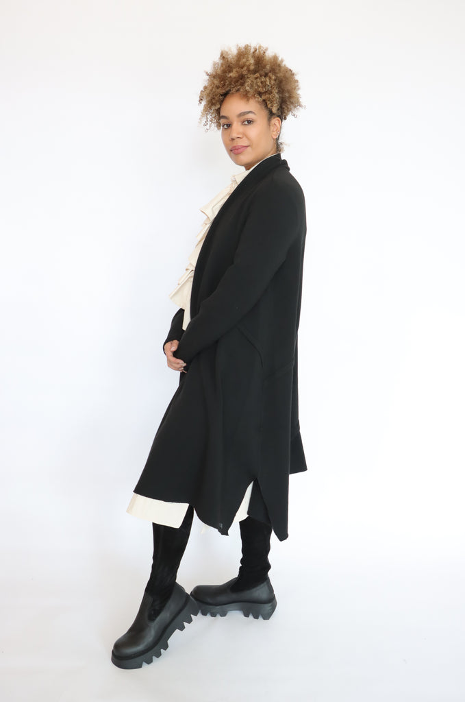 LUUKAA Pleated Cardigan | ATELIER957