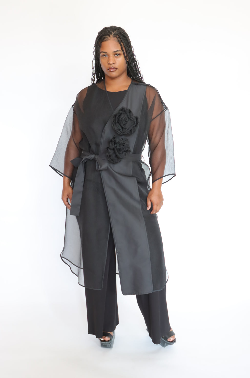 MiiN 5003 Sheer Jacket | ATELIER957