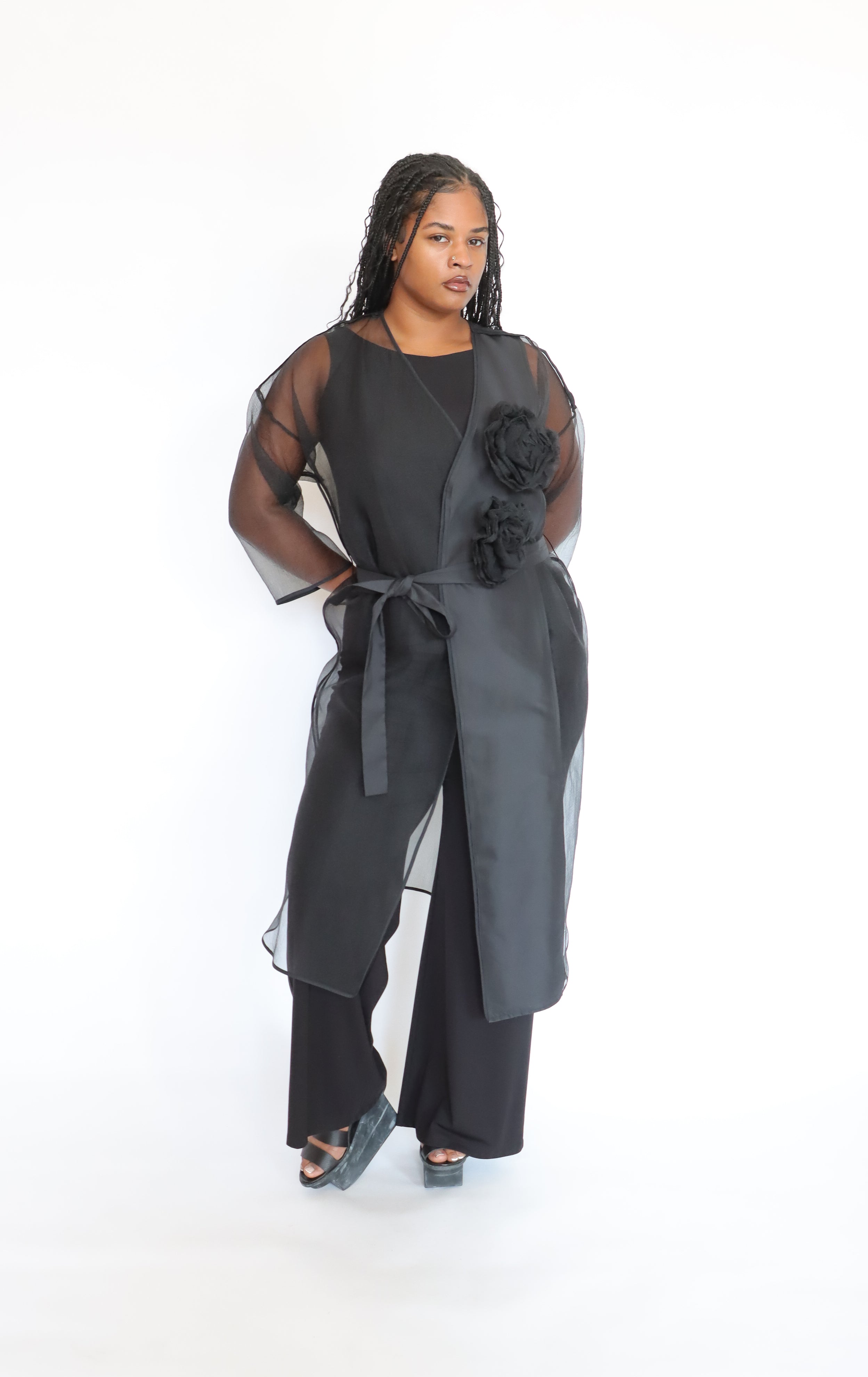 MiiN 5003 Sheer Jacket | ATELIER957