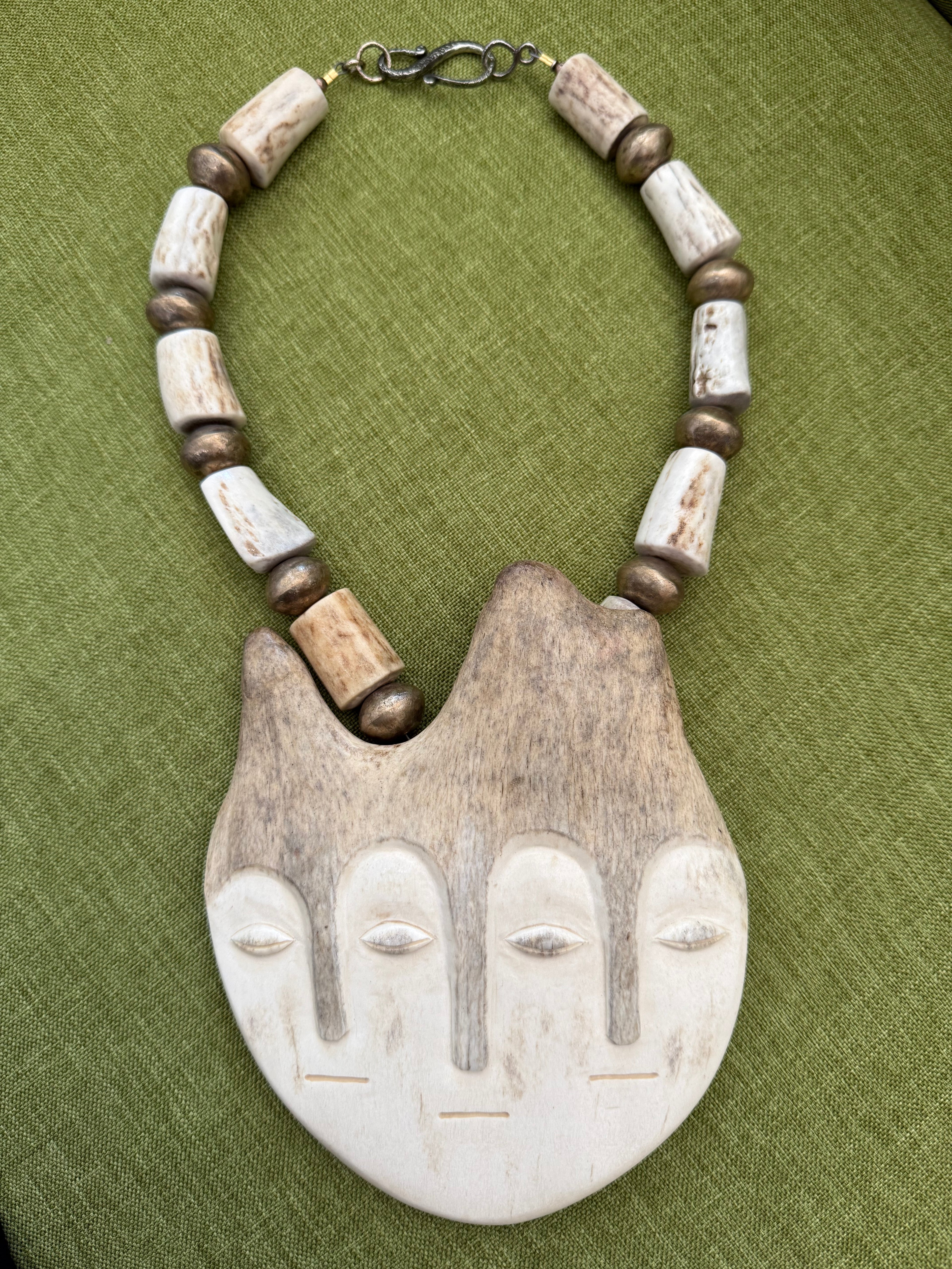 Sally Bass Antler Necklace