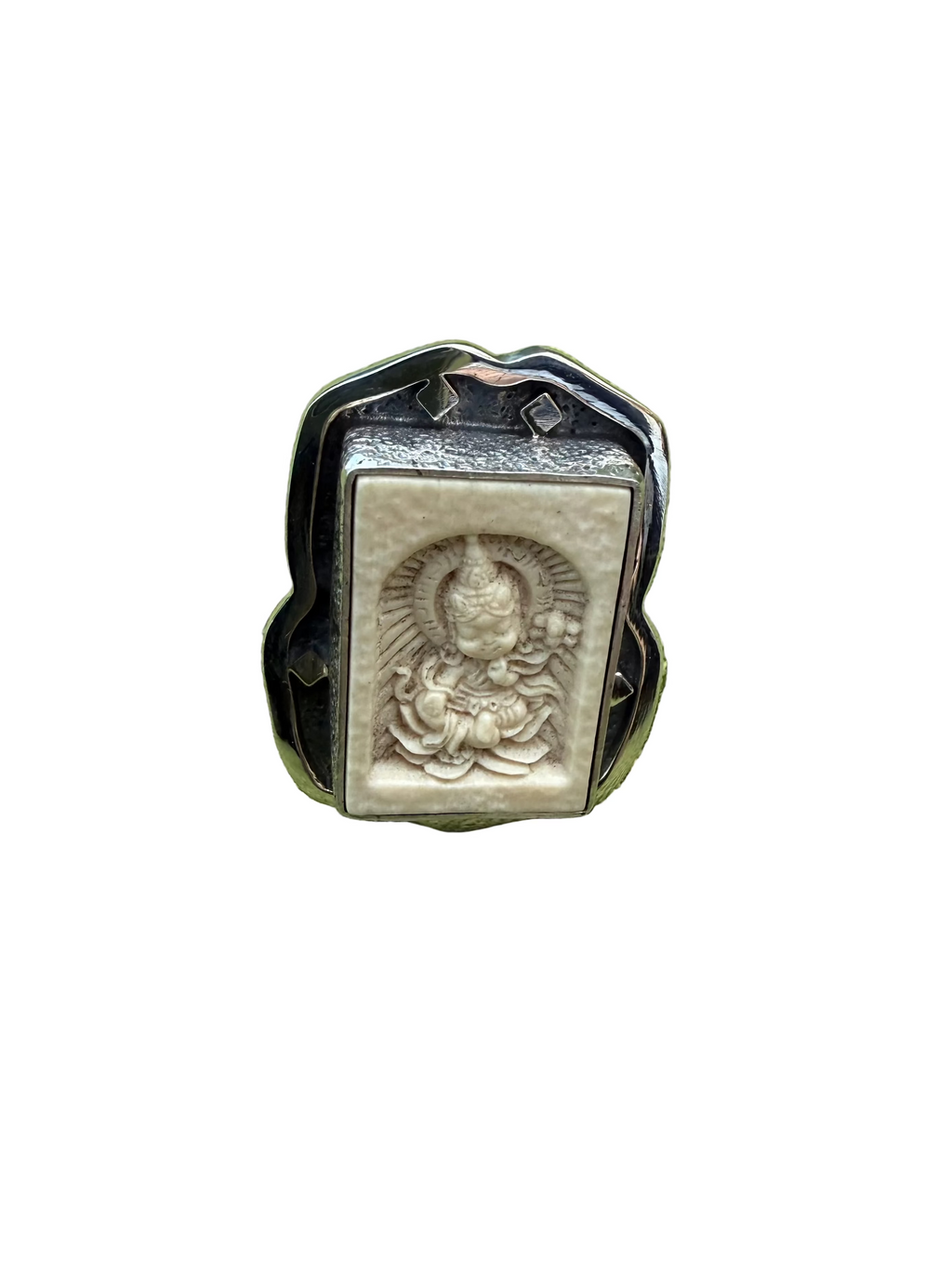 Sally Bass Buddha Bone Ring