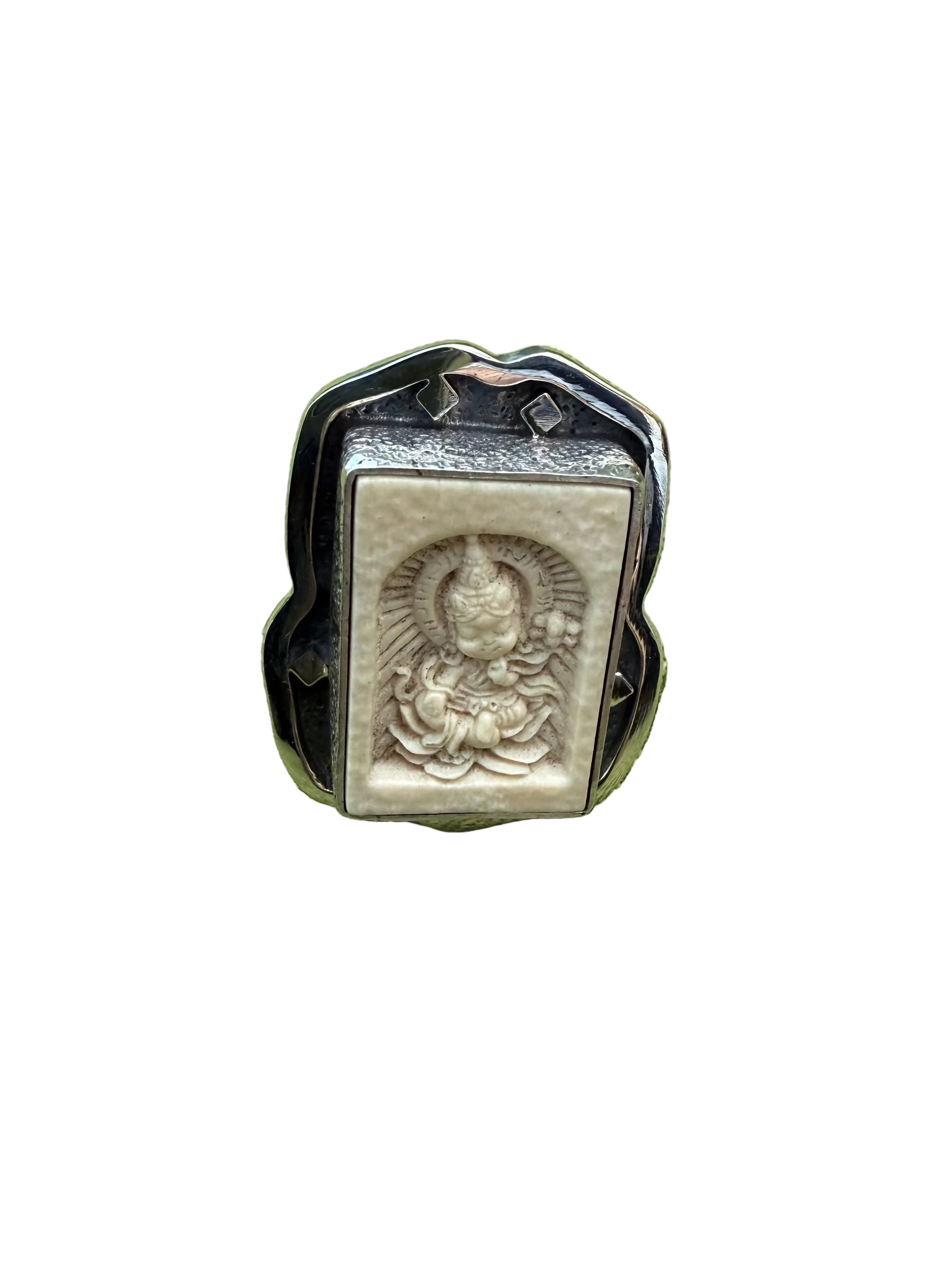 Sally Bass Buddha Bone Ring