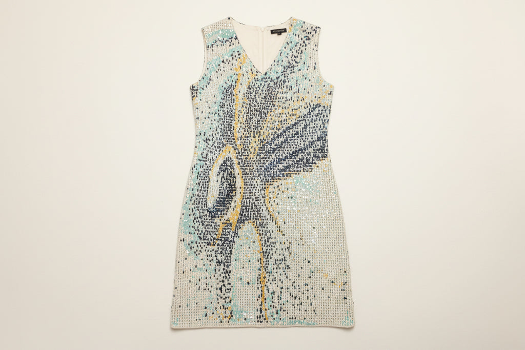 Knitteria Sea Jacquard Dress  | ATELER957